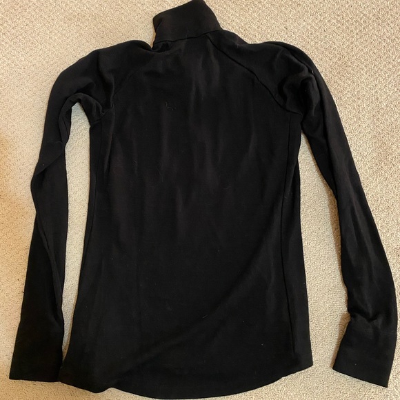 Black 1/4 zip black MEC sweater - Picture 3 of 5